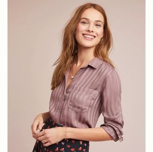 Anthropologie Cloth & Stone Grace Buttondown